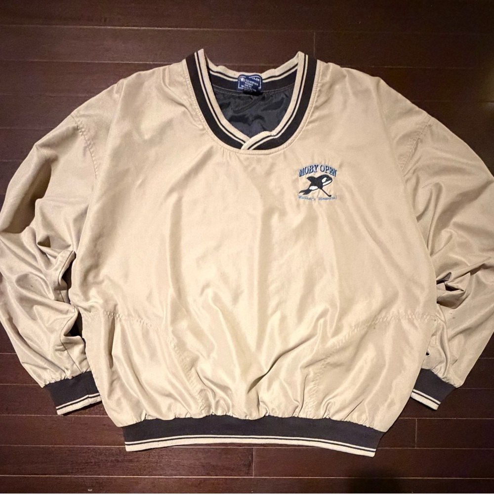 Vintage Moby Open Mother’s Memorial Golf Windbreaker Pullover – Size L